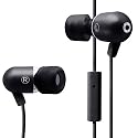Radius RK-CA511K Atomic Bass Aluminum Earphones with In-Line Microphone for iPhone (Black)