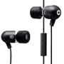 Radius Atomic Bass Aluminum Earphones with In-Line Microphone for iPhone - Black