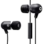Radius RK-CA511K Atomic Bass Aluminum Earphones with In-Line Microphone for iPhone (Black)
