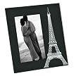 - Eiffel Prntd Gls Faux-Leath Frm 4x6