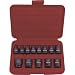 Northern Industrial Impact Sockets - 3/8In. Drive, 13-Pc. Metric Set
