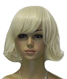 Cool2day Marilyn Monroe Medium Long Wavy Hair Full Wig(Model:JF011403)