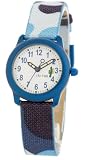 Cactus CAC-21-M04  Kids Blue Camoflauge Strap Watch With White Dial
