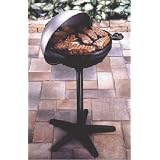George Foreman GGR50B Indoor Outdoor BBQ Grill With Dome Cover, Salton GGR50BR Red by 