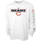 Chicago Bears White Fan Attack Long Sleeve T-shirt