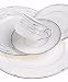 Kitchen & Housewares : Royal Doulton Precious Platinum 10-3/4-Inch Dinner Plate