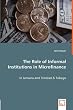 The Role of Informal Institutions in Microfinance - In Jamaica and Trinidad & Tobago