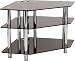Electronics : Optimum International Vision TVCNR/3B 3 Shelf Corner Television Stand