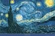 Starry Night, c.1889 Art Poster Print by Vincent van Gogh, 36x24