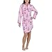 Nick & Nora® Womens Sleepshirt - Pink Birdcages