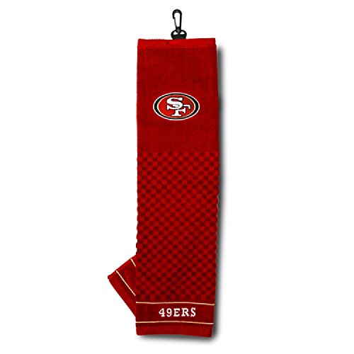 SAN FRANCISCO 49ERS NFL EMBROIDERED TOWEL