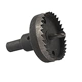 uxcell ホールソー　ドリルビット　穴あけ　ホールソーカッター　木工用穴あけ　48mmサイズ　メタル製