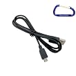 Gizmo Dorks High Speed Micro USB Cable (Type B) with Carabiner Key Chain for the Amazon Kindle Fire
