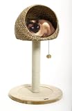 Karlie 34891 Kratzbaum Banana Leaf II - 56 x 56 x 93 cm, beige