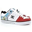 DC Pure XE Men's Shoes - White / True Red / Print