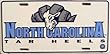 North Carolina Tar Heels License Plate Frame NCAA