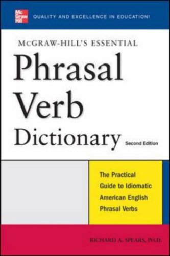 McGraw-Hill's Essential Phrasal Verbs Dictionary (Essential) under Synonyms & Antonyms in The Books Store