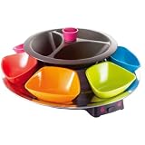 Tefal RI500012 Mix Party Appareil pour ap�ritif d�natoire 6 ram./3 comp. sauces plateau rotatifpar Tefal