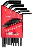 Eklindツール269から10113 13Pc。インチサイズ六角-Lキーを短く設定