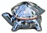 Traditional Green Mexican Talavera Small Turtle