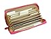 Buxton Coupon and Receipt Organizer Wallet with Card Slot Compartment (Pink)