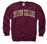 Boston College Eagles Maroon Arch Crewneck Sweatshirt