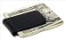 Black Leather Magnetic Money Clip