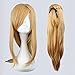 iLoveCos Womens Long Blonde Wigs Sword Art Online Sao Asuna Cosplay Halloween Wig (100CM/40inch, Brown)