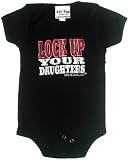 Lock Up Your Daughters 6-12m One-Piece by Baby Rock Apparel