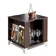 Nexera Brooklyn Square End Table in Espresso Finish