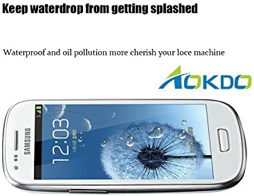 Samsung Galaxy Screen Protector, AOKDA 0.33MM 9H Hardness Tempered Glass Screen Protector for Samsung Galaxy Mobile Phone Verisons (S3 mini)
