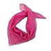 TopTie Chiffon Neckerchief with Silver Stripe, Neck Wrap 20