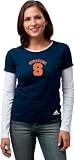 Syracuse Orange Women's adidas 'Loud & Proud' Long Sleeve Layered Tissue Tee