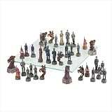 Deluxe Civil War Chess Set