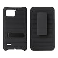 Qmadix Motorola Bionic SnapOn & Holster Combo