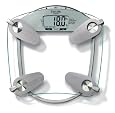 Taylor 5599 440 Pound Tempered Glass Body Fat-Body Water Scale