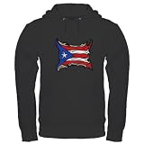 Puerto Rican Heat Flag Hoodie (dark)