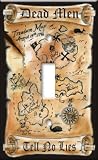 Decorative: Single Toggle Switch Plate