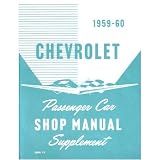 1959 1960 CHEVROLET BEL AIRE IMPALA Service Manual 
