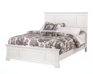 Home Styles 5530-500 Naples Queen Bed, White Finish Home Styles 5530-500 Naples Queen Bed, White Finish