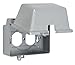 Taymac MX3300 One Gang Horizontal In Use Metal Weatherproof Cover 8 Configurations Grey