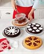 Martha Stewart Collection Holiday Cake Stencils: Snowflakes, Trees, Gingerbread, Poinsettias