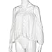 Sunward(TM) Women Sexy Off Shoulder Long Sleeve T Shirt (XLarge, White)