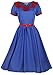 Lindy Bop Women's 'Odette' Classy Vintage 1950s Flared Swing Party Evening Dress
