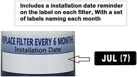 Samsung Refrigerator Water Filter Cartridge Multi Compatible Fridge Replacement WFI - Aqua-pure Plus - Side By Side and French Door Refrigerators (3)