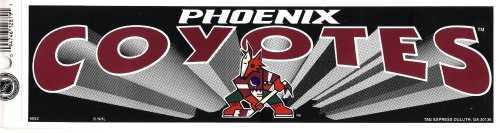 PHOENIX COYOTES NHL (TYPE 2) decal bumper sticker