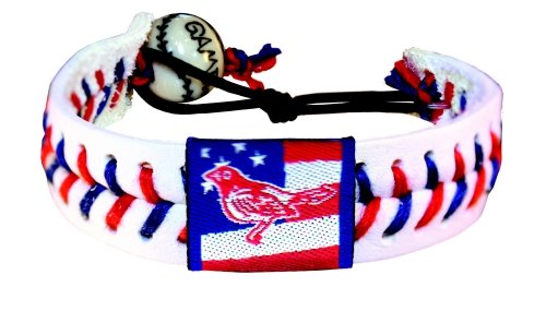 MLB Baltimore Orioles Stars and Stripes Classic Baseball Bracelet