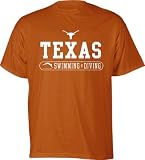 Texas Longhorns Dark Orange Swimming & Diving T-Shirt