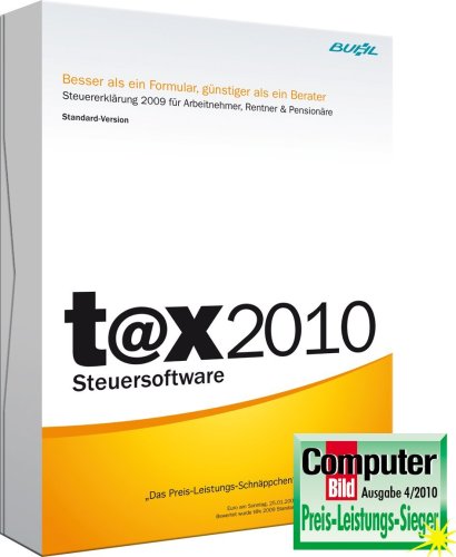 T@x 2010 Standard (für Steuerjahr 2009)