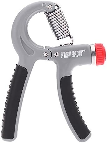 10-40 Kg Adjustable Heavy Grips Hand Gripper Gym Power Fitness Hand Exerciser Grip - Gray